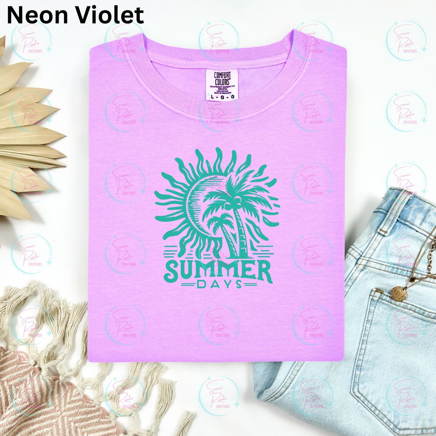 Summer Days Blue